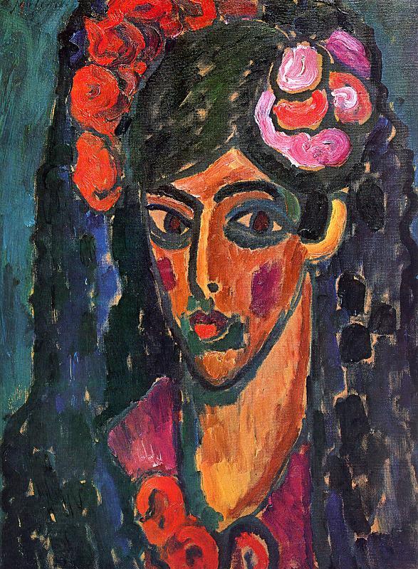 Alexei Jawlensky Spanish Woman oil painting picture